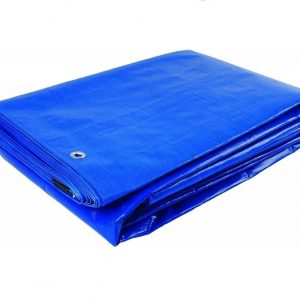 Тент ПВХ 500 гр/м2, размер 10×10м с люверсами