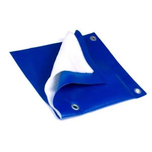 Утепленный Тент ПВХ 550 гр/м2, размер 10×10м с люверсами