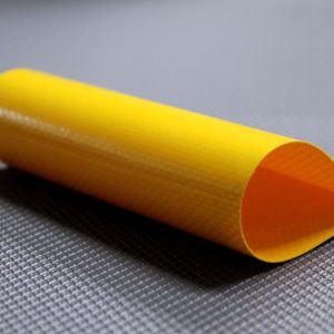 Тентовая ткань ПВХ Panama 900 гр/м2, размер 3х50м желтый (Ral 1003)