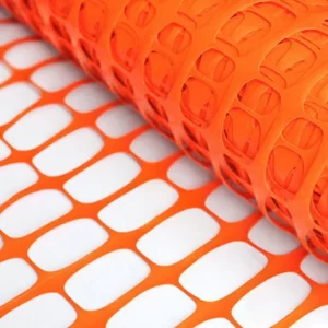 Аварийная сетка для ограждения (пластиковая) 100, рулон 1.3×50м